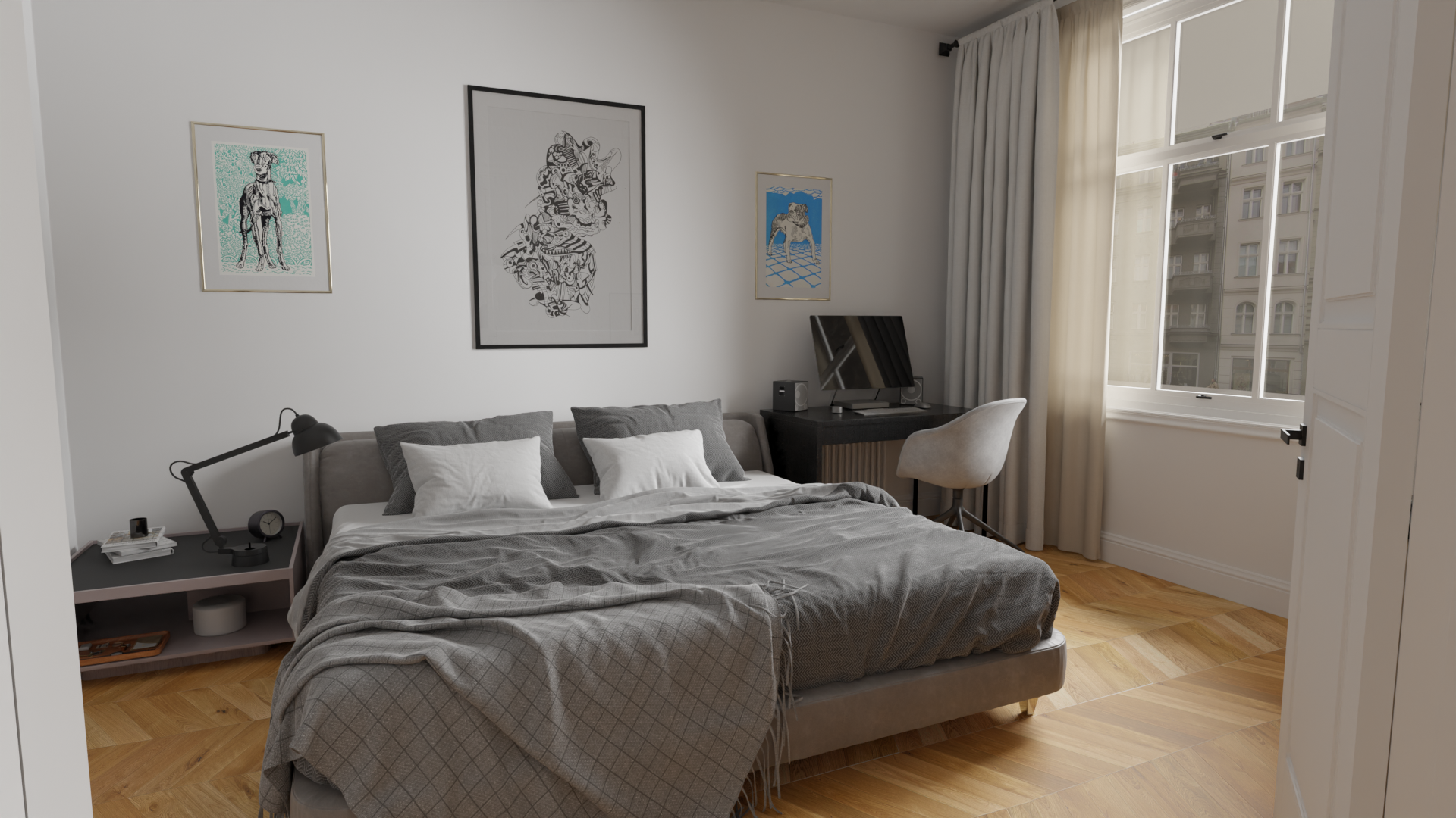 Projekt 5 - ArchVis in blender